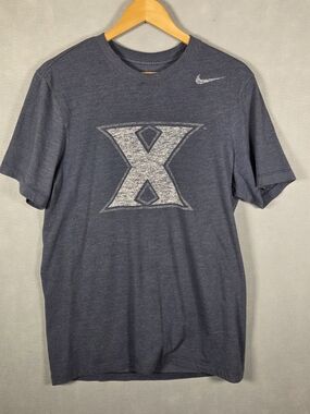Nike Men’s Heather Navy Xavier X Short Sleeve Tee (R534)